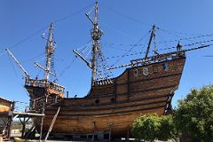 16A Ship Replica Nao Victoria That Was Part Of The Fleet Commanded By Ferdinand Magellan Near Punta Arenas Chile.jpg